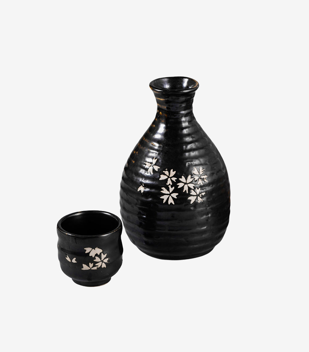 Ceramic Japanese Rice Wine Sake Set
